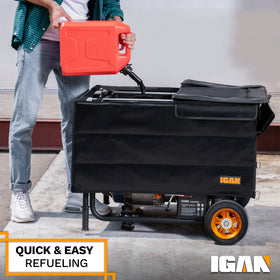 IGAN fits 3500W-12000W generators with tubular or square frames