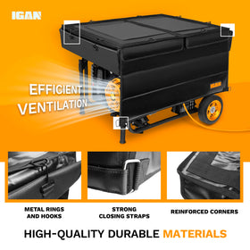 IGAN heavy-duty stainless frame ensures long-term durability in harsh weather