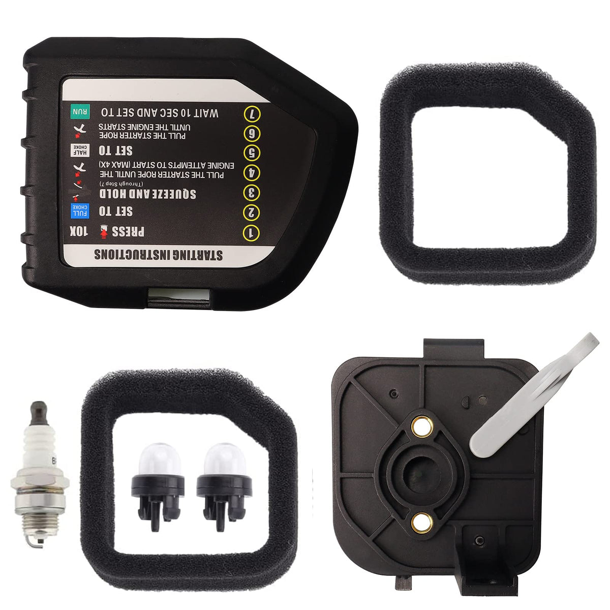 Iggniopt air-filter cover for Ryobi with easy fit and improved airflow.