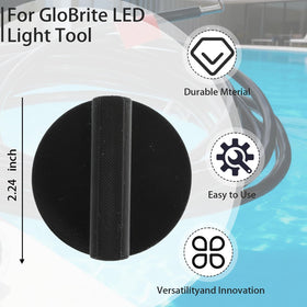Ignalu Pentair Globrite lens cleaning access aids safe maintenance without wall damage.