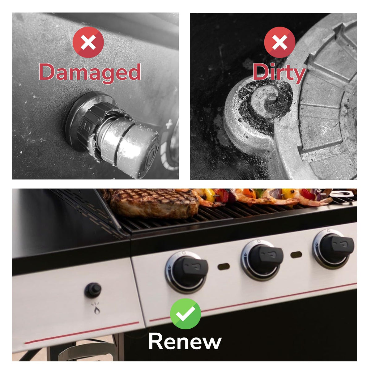 IgnisGlow compatible with BROIL KING and similar models for versatile use.
