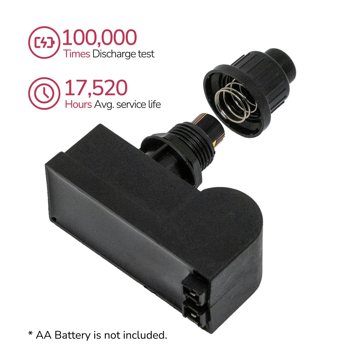 IgnisGlow spark generator provides a consistent spark for grills.