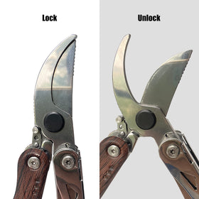 IGRARK hardened steel blades provide lasting sharpness and durability