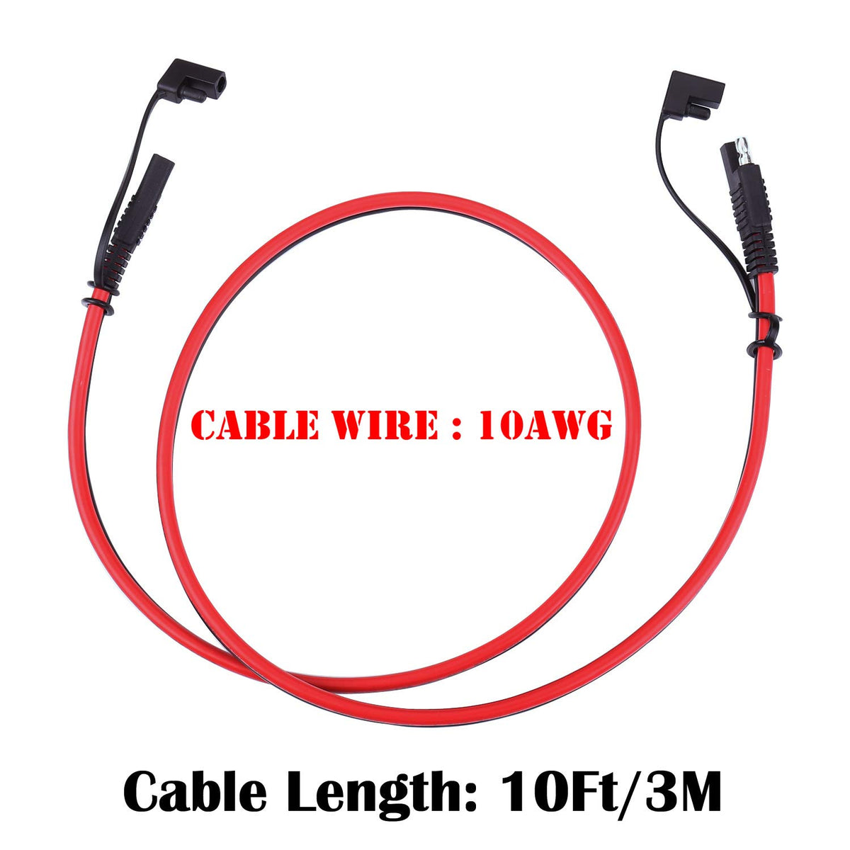 iGreely 2-pin SAE extension suitable for vehicles, boats, and RVs.