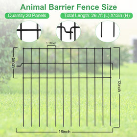 iGreely rustproof coating on metal fence for all-weather durability.