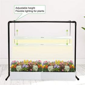 iGrowtek wide reflector optimizes coverage in compact indoor gardens