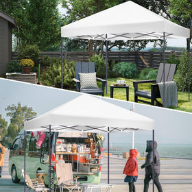 Iheqard ready-to-use canopy top displayed for quick shade setup