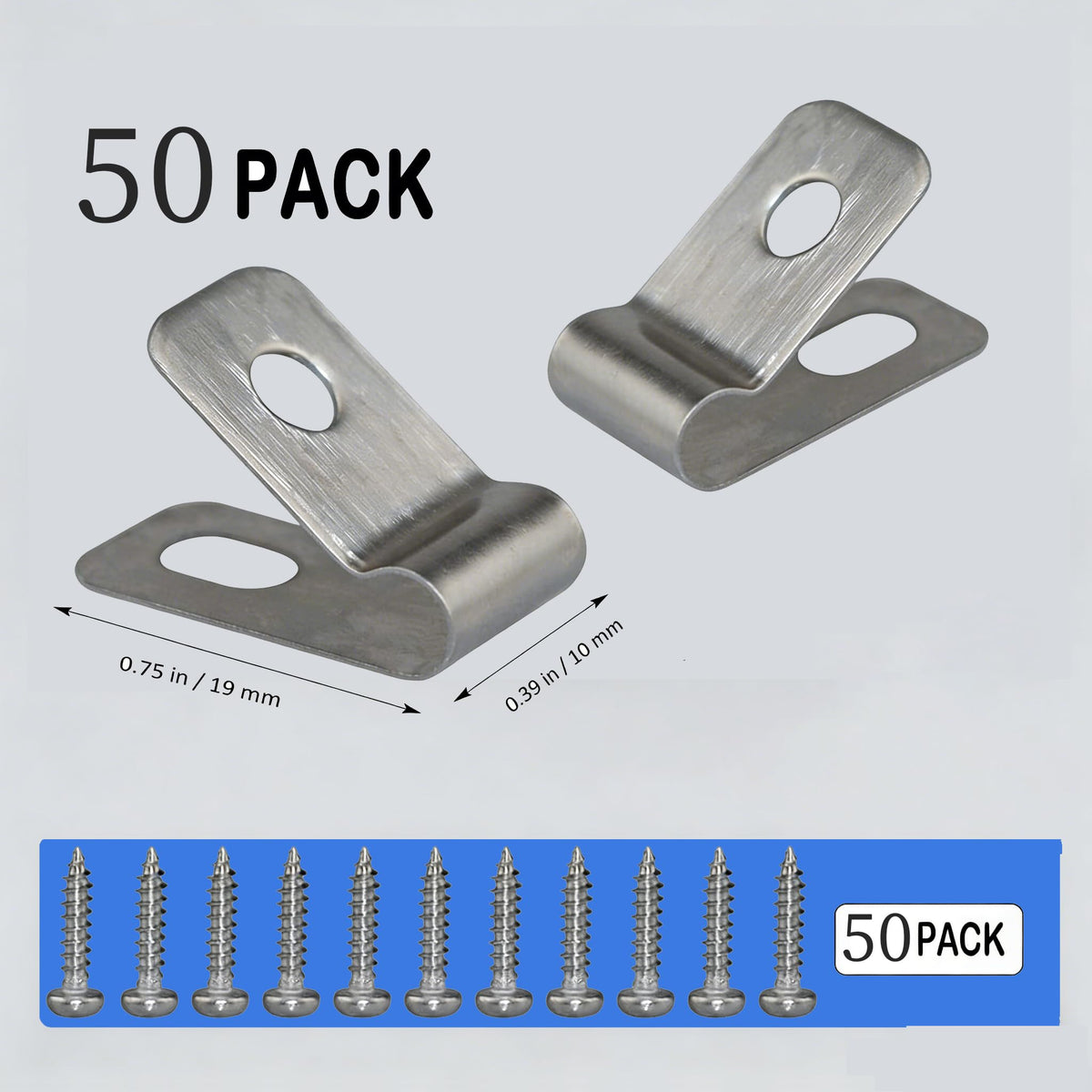 iHYTOON stainless screws included for secure mounting to wood posts