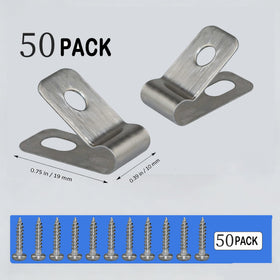iHYTOON stainless screws included for secure mounting to wood posts