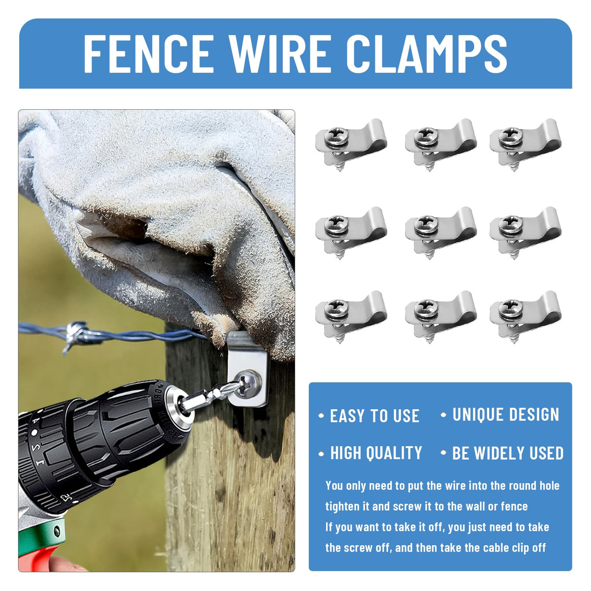 iHYTOON wire installation steps show quick, secure setup