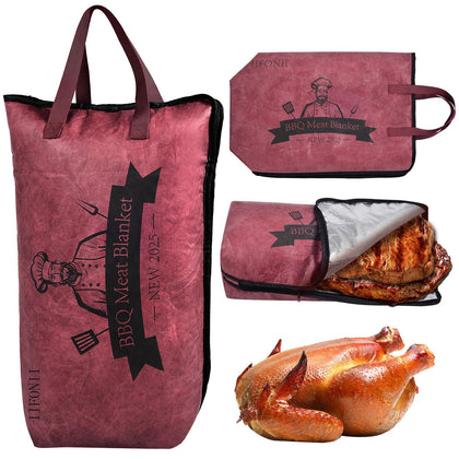 IIFONII meat blanket with extra-large capacity for resting big briskets at gatherings