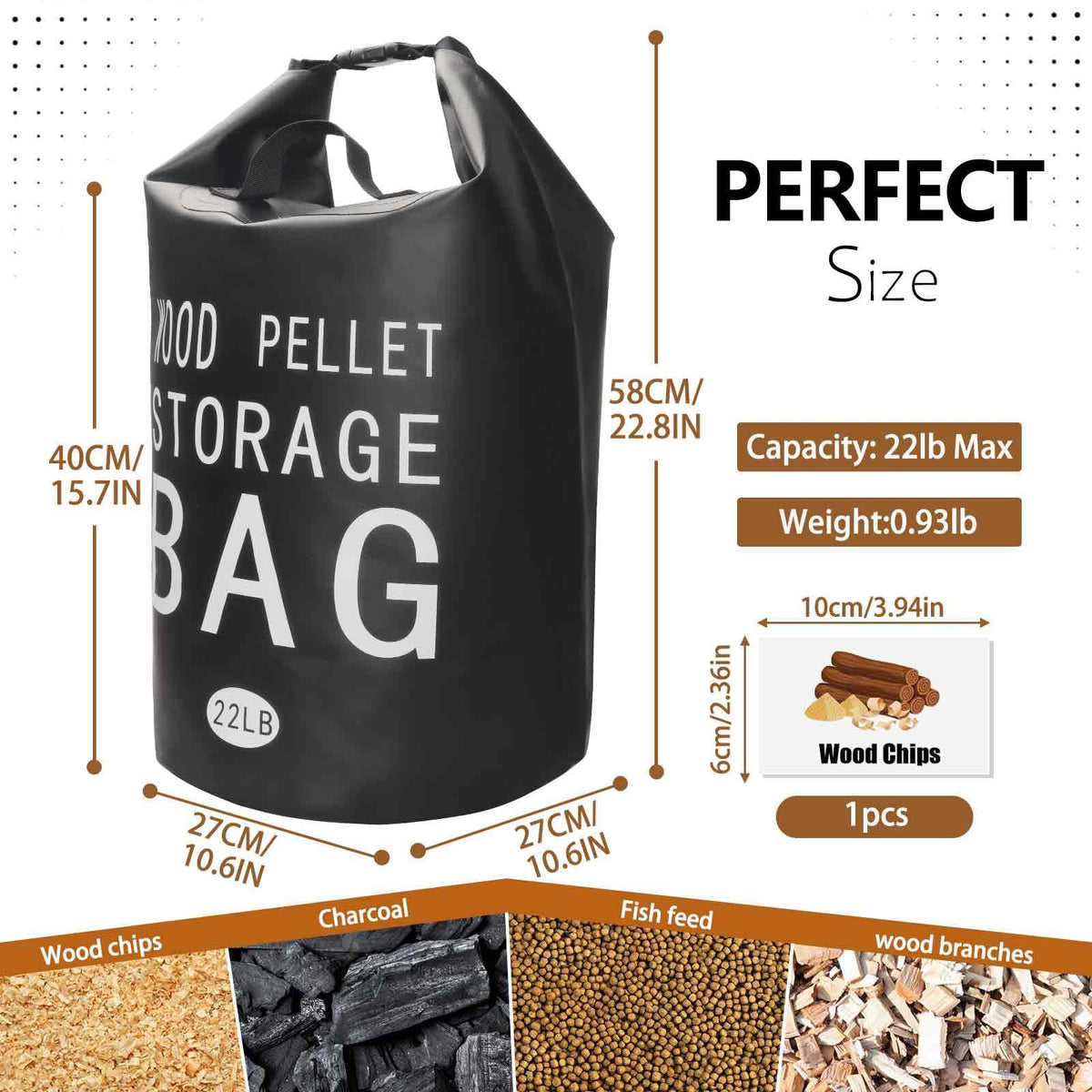 IIIBUMWOW fold-flat design saves space when the bin is empty.