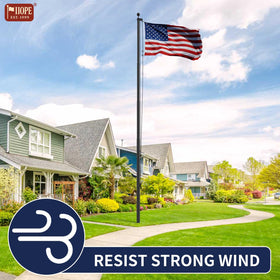 IIOPE 14-gauge aluminum construction delivers enhanced stability against wind
