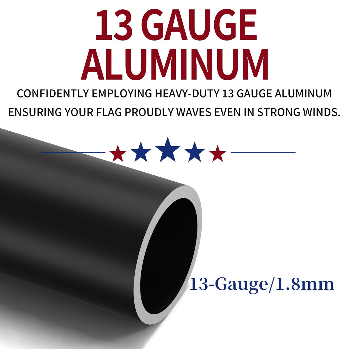 IIOPE flag pole wind test shows resilience up to 90 MPH for gusty days