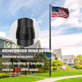 IIOPE anti-break ring design reduces bending at joints during storms.