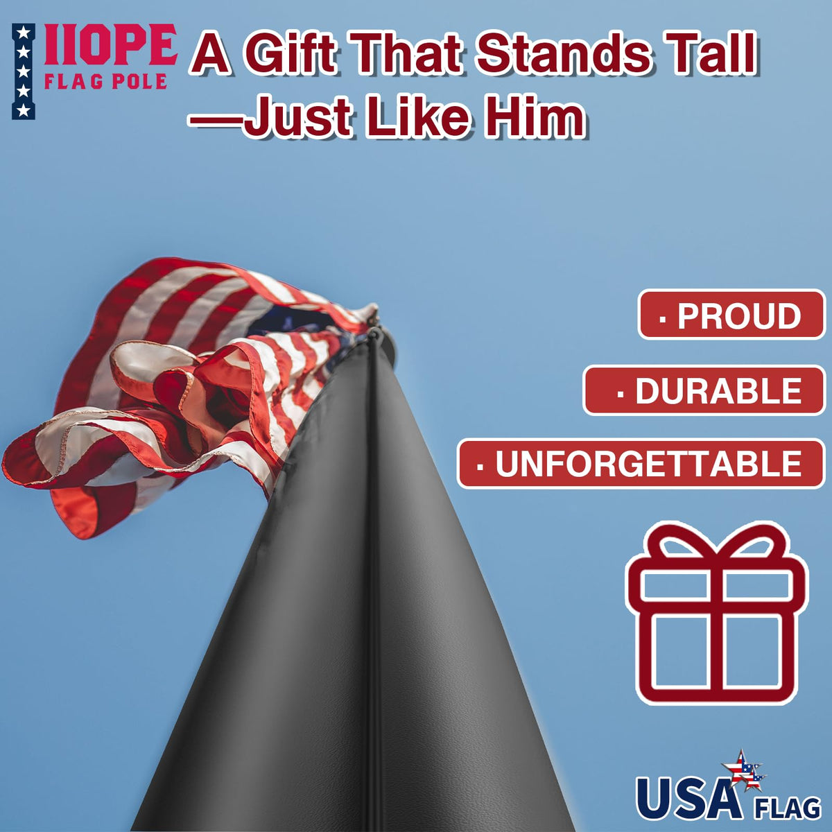 IIOPE patriotic gift box suitable for Memorial Day and more