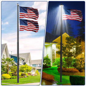 IIOPE USA nylon flag 5x3ft for vivid patriotic display