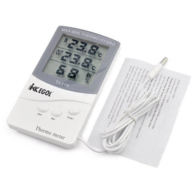 iKKEGOL switch to toggle Celsius or Fahrenheit for preferred units.