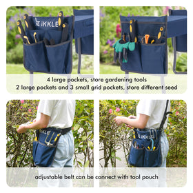 ikkle heavy-duty garden kneeler sturdy frame designed for durability