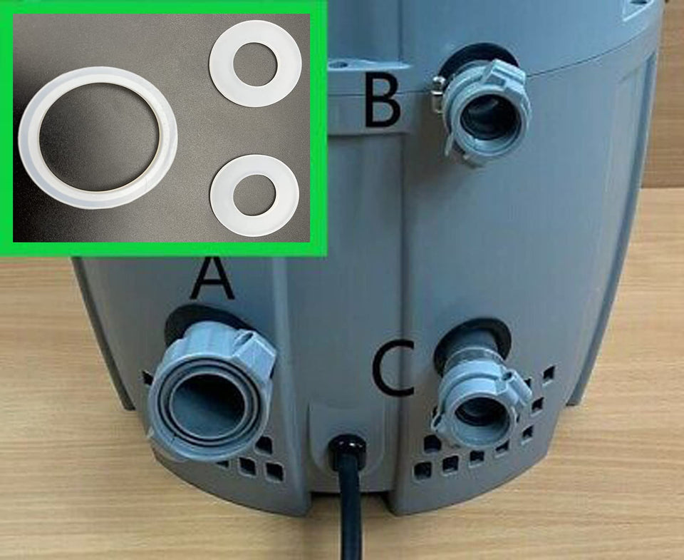 IKSI connector seals A valve connection provides a tight spa seal for secure fittings.