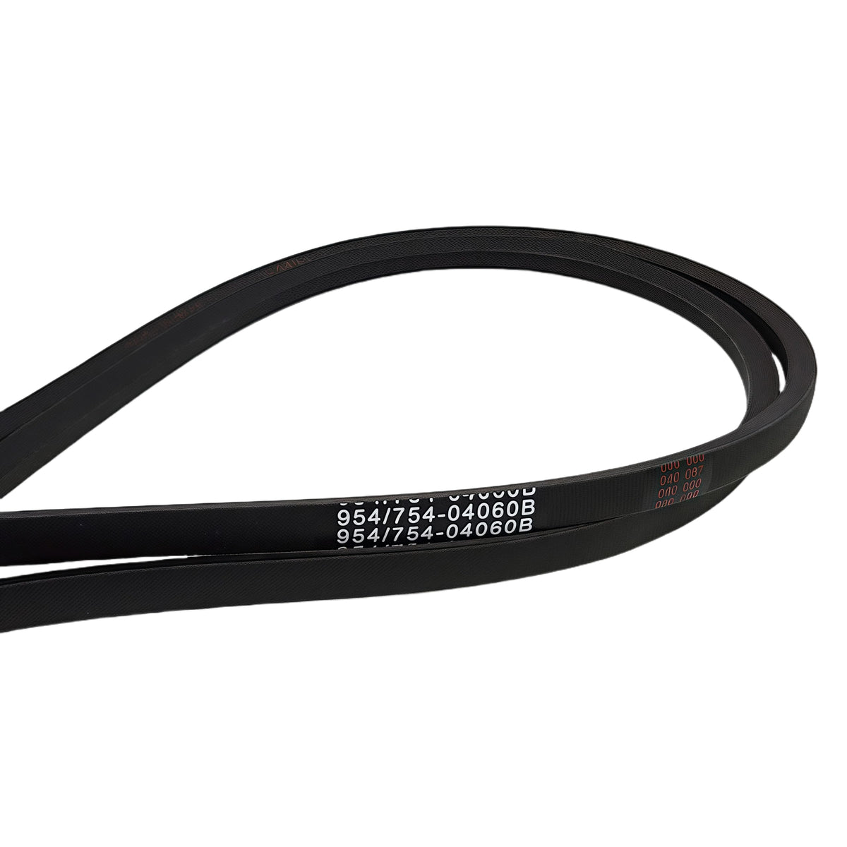 IKSI Cub Cadet LT1040 LT1042 belt view shows compatibility and proper fit