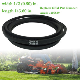 IKSI 7200839 OEM replacement belt ensures easy maintenance and trustworthy fit