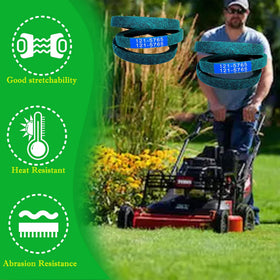 IKSI belt compatible with Exmark ECKA30; reliable power transfer for mowing