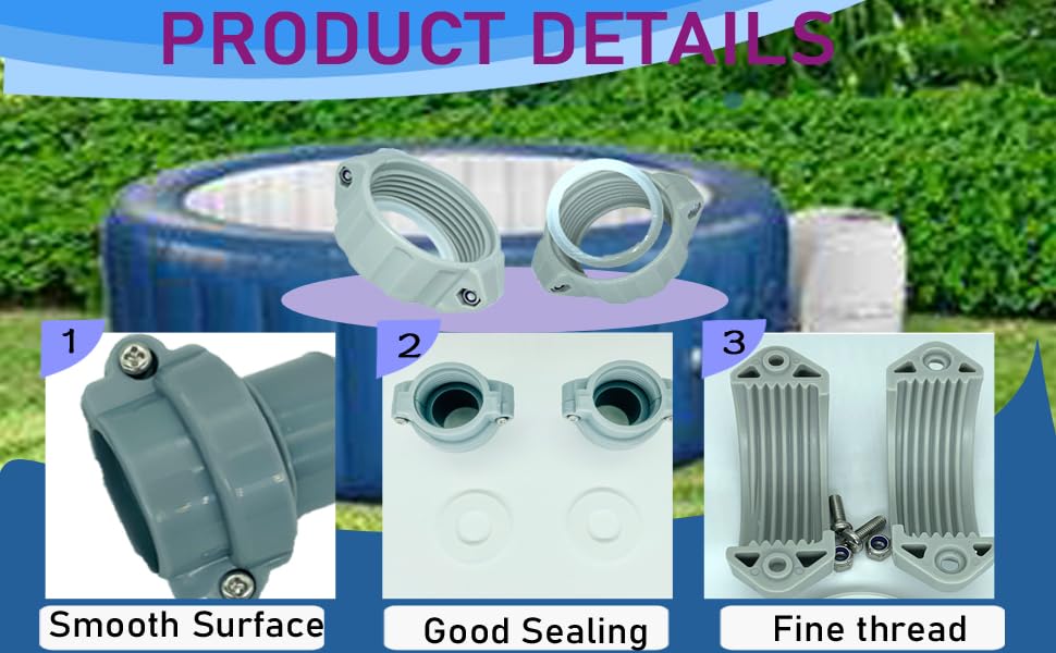 IKSI Lay-Z-Spa compatibility broadens replacement options.