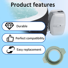 IKSI water-tight seal helps prevent leaks at pump connections.