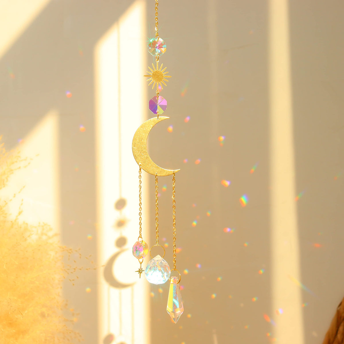 ilclviz rainbow sun catcher prisms ideal for celebrations