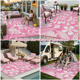 Ileading outdoor rug dries fast after washing or rain.