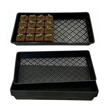 ILITING 1020 mesh tray top view, sturdy frame for seedling support.