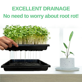 ILITING drip tray configuration supports pot organization and cleanup