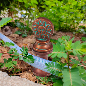 ilitphke pineapple hose guide features decorative basin and practical pathing