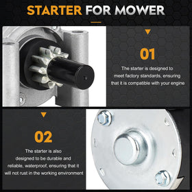 ILONPA SAB0157 starter installation step image illustrating easy DIY fit