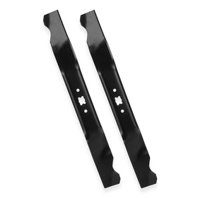 ILONPA 21-inch mulching blades package with two replacement blades for lawn care