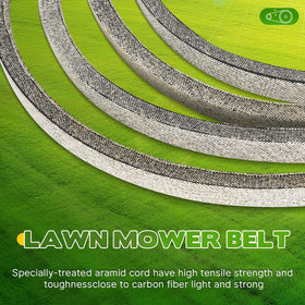 ILONPA John Deere M151277 belt fits securely for reliable deck operation
