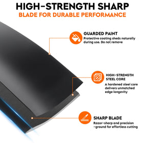 ILONPA blades with painted cutting edges to reduce rust during install