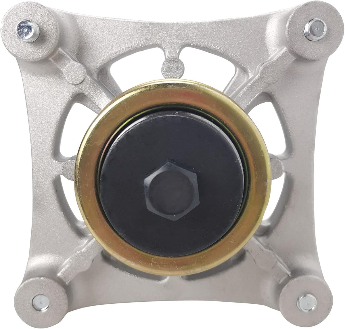 ILONPA pulley installed on 532195945 compatible mower drive system.