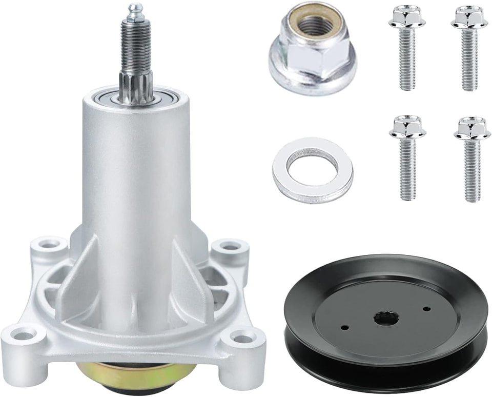 ILONPA spindle assembly for 187292 and 192870 fits Husqvarna deck models.