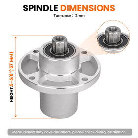 ILONPA Hustler Raptor SD fit spindle assembly ensures precise compatibility