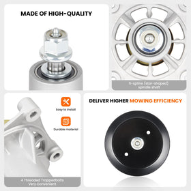 ILONPA spindle-assembly fits Craftsman YT4000 and YS4500 models for reliable replacement.