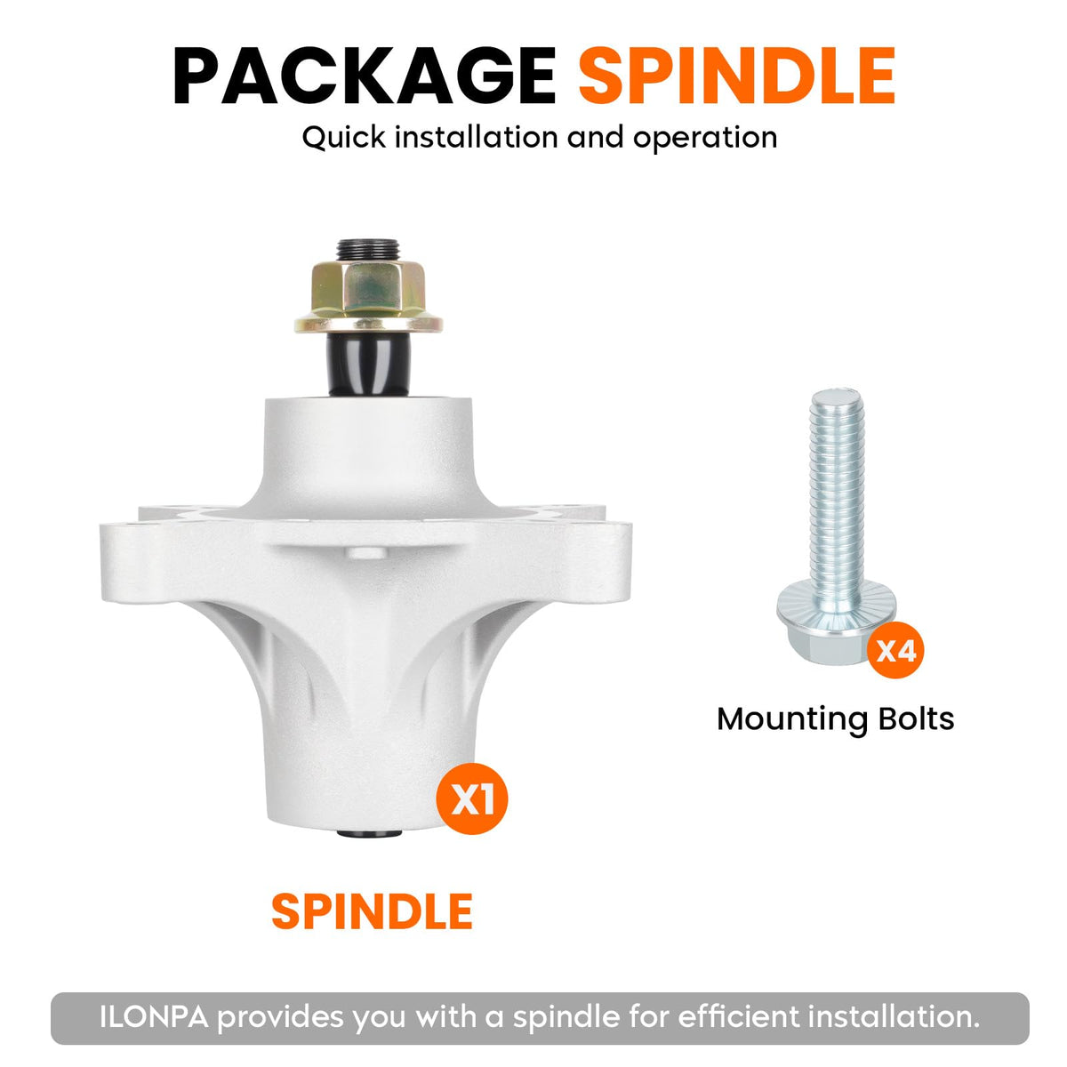 ILONPA spindle height measurement for installation