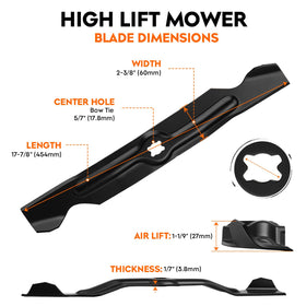 ILONPA TBWC33XP compatible blades improving bagging performance