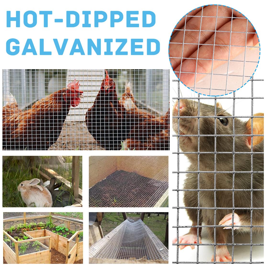 ILSSLI easy-cutting chicken wire mesh fits custom shapes