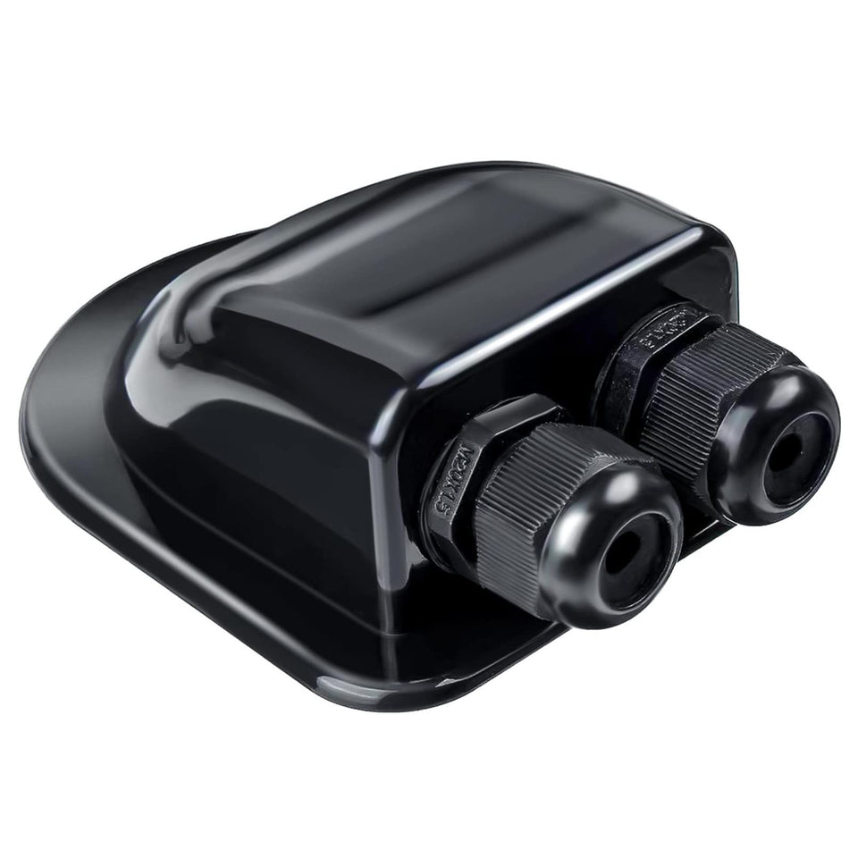 ILSSLI solar cable entry gland front view for RV roof installation, waterproof and durable.