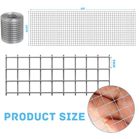 ILSSLI stainless steel welded mesh coop enclosure provides a secure animal space