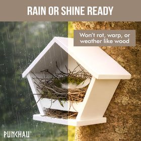 Easy-clean surface of Ilyapa Punchau nesting box for quick maintenance.