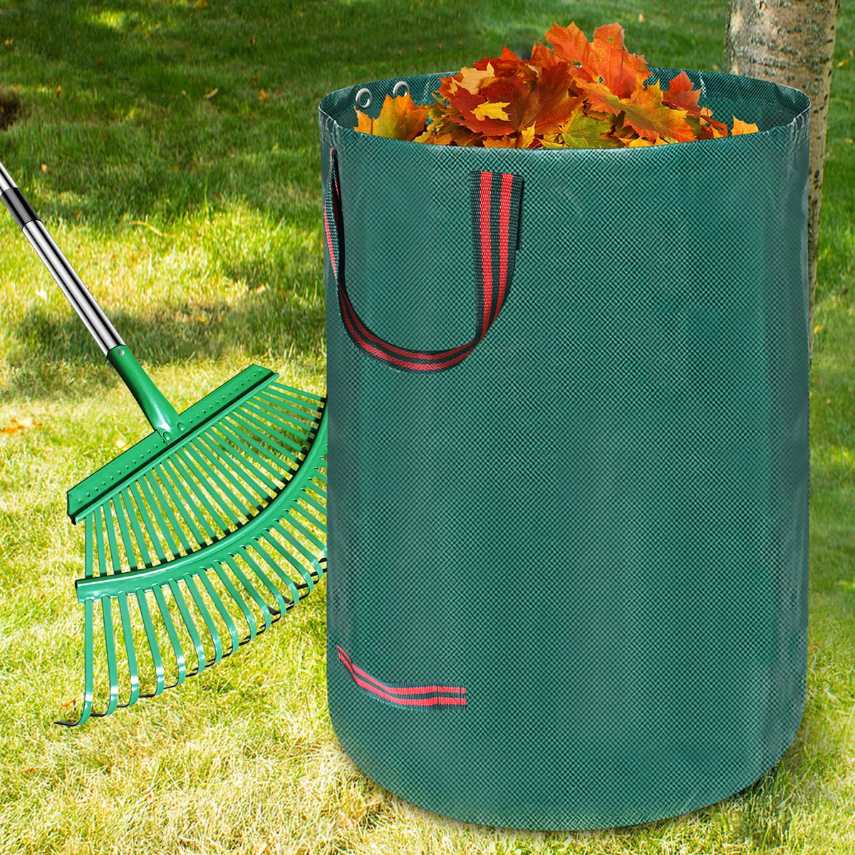 ILYZTL rust-resistant metal handle and reinforced bag for long-term use