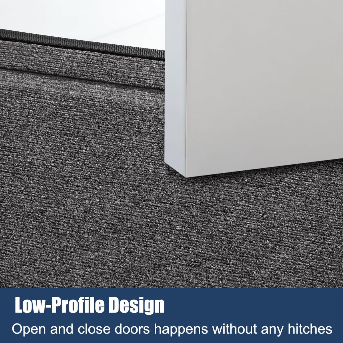 IM HOME indoor-outdoor entry mat suits busy entryways and foyers.